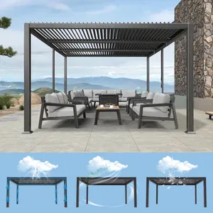 ¿Son seguras las pérgolas de aluminio con vientos fuertes?