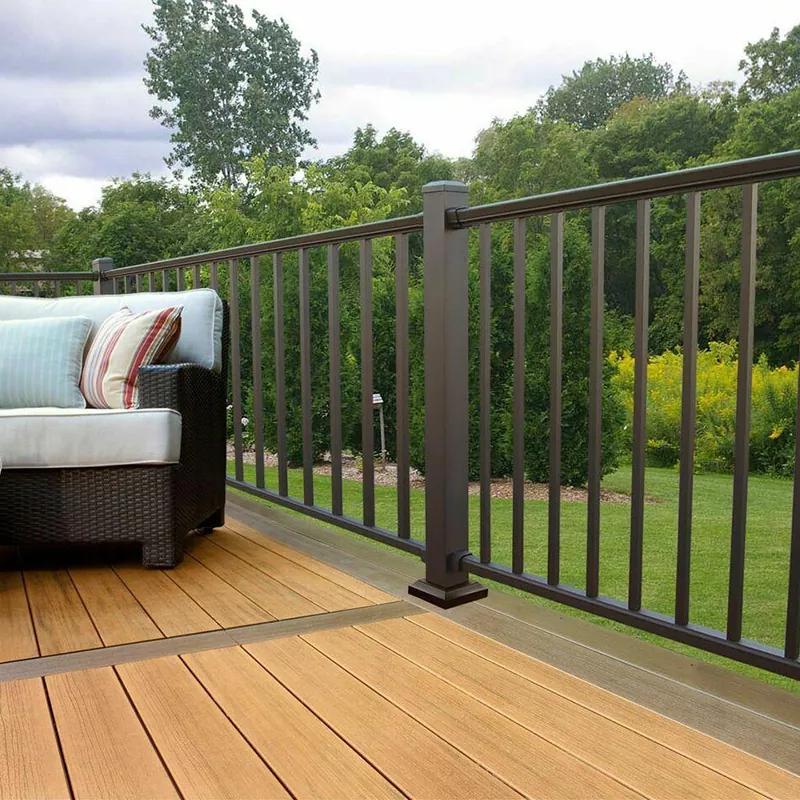 Barandilla de cubierta de aluminio